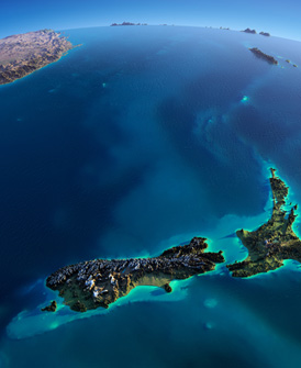 Aus vielen Blickwinkeln sehenswert: Neuseeland (Quelle: Shutterstock)