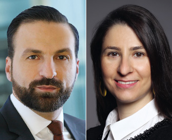 Hamed Mustafa Head of Institutional Sales Germany, ETF and Index Investing, und Victoria Arnold Institutional Sales Germany, ETF and Index Investing, Blackrock Deutschland. (Bild: Blackrock Deutschland)