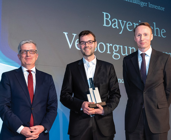 Awards 2019: Die Bayerische Versorgungskammer ist vorbildlich in Sachen Nachhaltigkeit