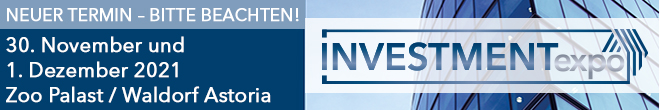 30.11.-01.12.2021 – INVESTMENTexpo, Berlin