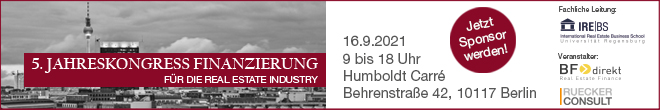 16.09.2021 – Jahreskongress Finanzierung, Berlin
