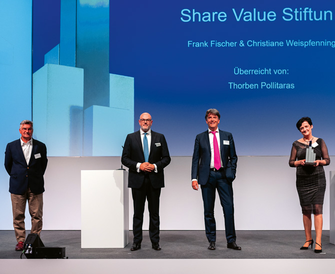 Share Value Stiftung fährt 2020 eine Rendite von 21 Prozent ein