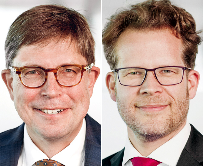 Thomas Kieselstein, CFA (links), CIO, Managing Partner, Quoniam Asset Management und Dr. Volker Flögel, Head of Equities+Mulit Asset, Quoniam Asset Management