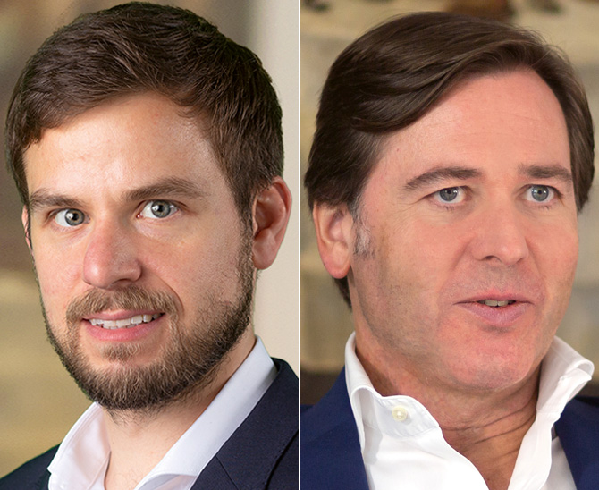 Christean Schmidt Head of Sustainability, RESC Real Estate Sustainability Consulting (links) und Alexander Hoff, Managing Partner, Palmira Holding