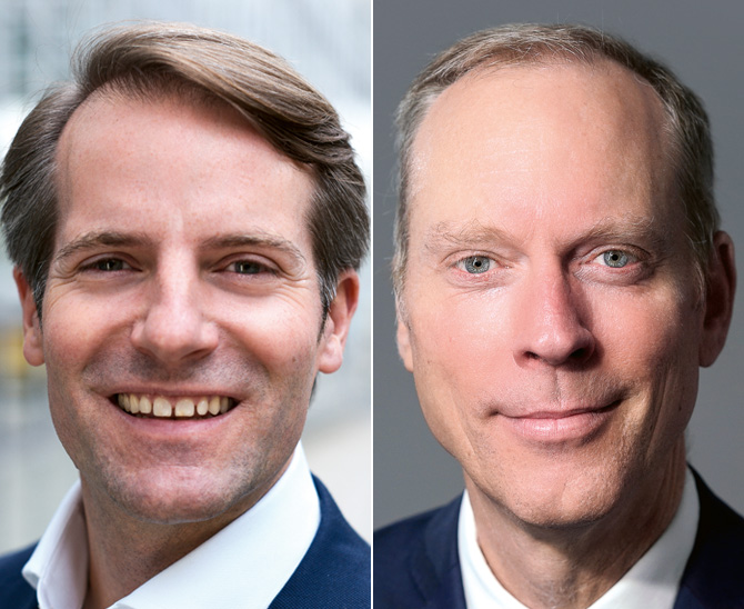 Gerold Koch und Matt Christensen, Allianz Global Investors