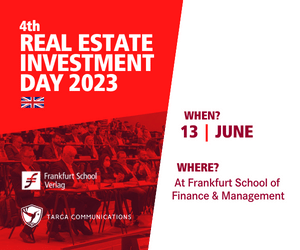 13.06.2023 – REAL ESTATE INVESTMENT DAY (REID), 13. Juni 2023 , Frankfurt am Main