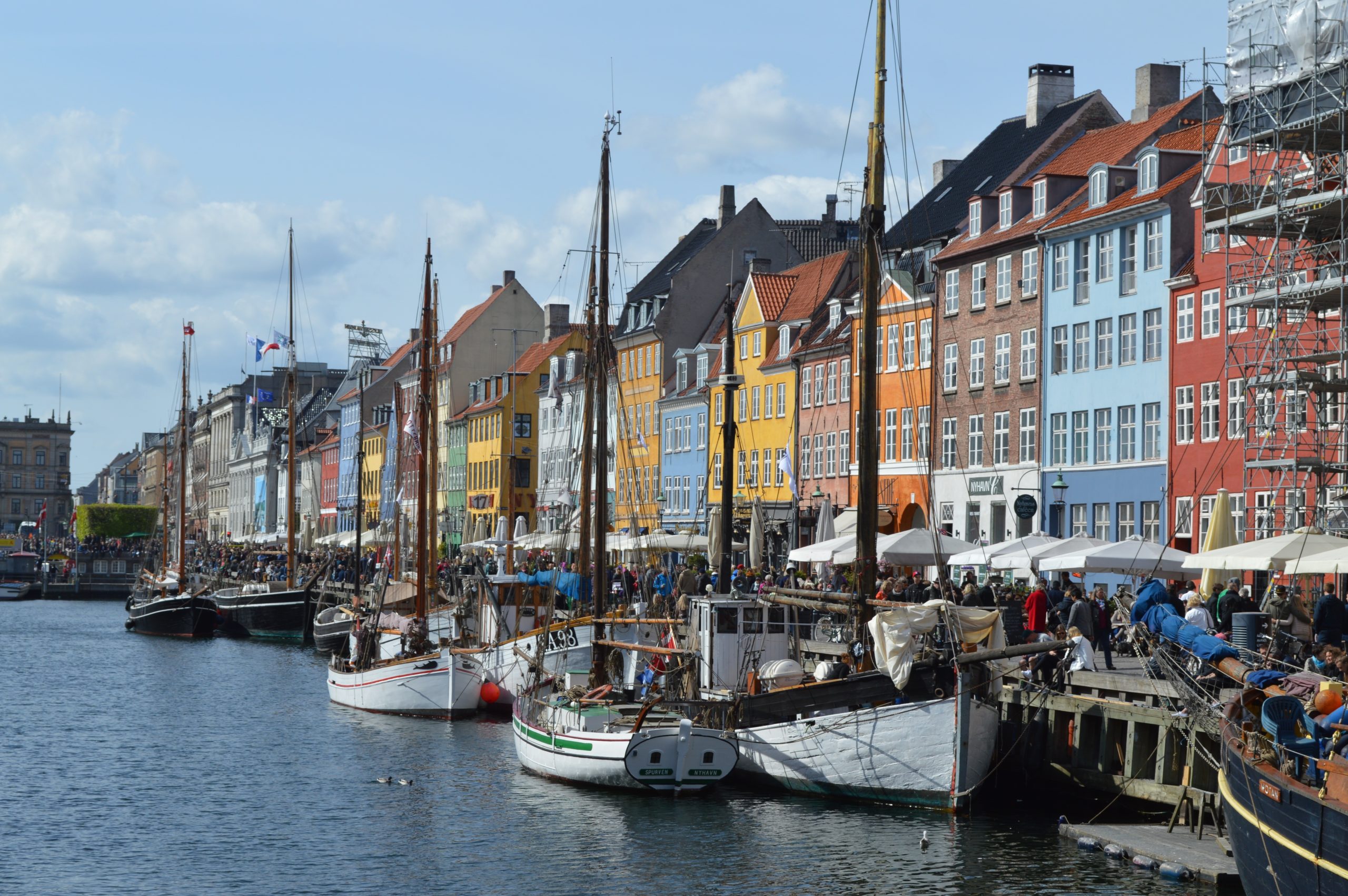 Am historischen Hafen von Kopenhagen. Auch für dänischen Pensionsfonds war 2022 ein schwieriges Jahr.