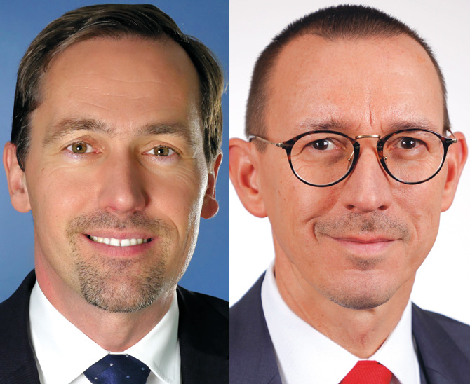 Alex Veroude, CFA, Chief Investment Officer, Fixed Income bei Insight Investment und Oliver Postler, Chief Investment OfficerHVB Pension Fund, Vorstand HVB Trust e.V. und HVB Trust Pensionsfonds AG