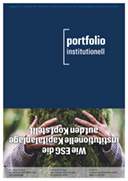 Titelcover der portfolio institutionell, Ausgabe November 2023