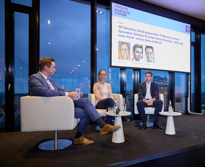 Das Private Markets Forum 2025 in Bildern