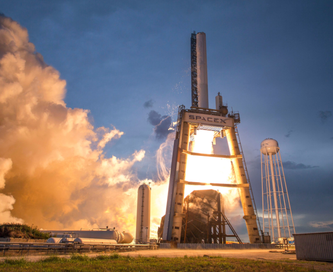 SpaceX-Raketenstart: Venture-Capital-Fonds erleben ein Rekordjahr.